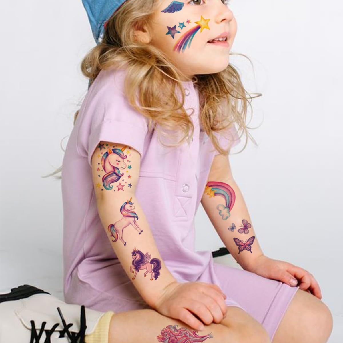 MAYCREATE® Glitter Temporary Tattoo for Girls MAYCREATE® Glitter Temporary Tattoo for Girls